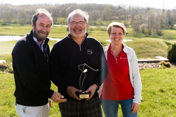 2016 - Ryder Cup Courson - Hervé  Dachary, Pierre-Yves Bimnt (HEC) et Anne-Marie